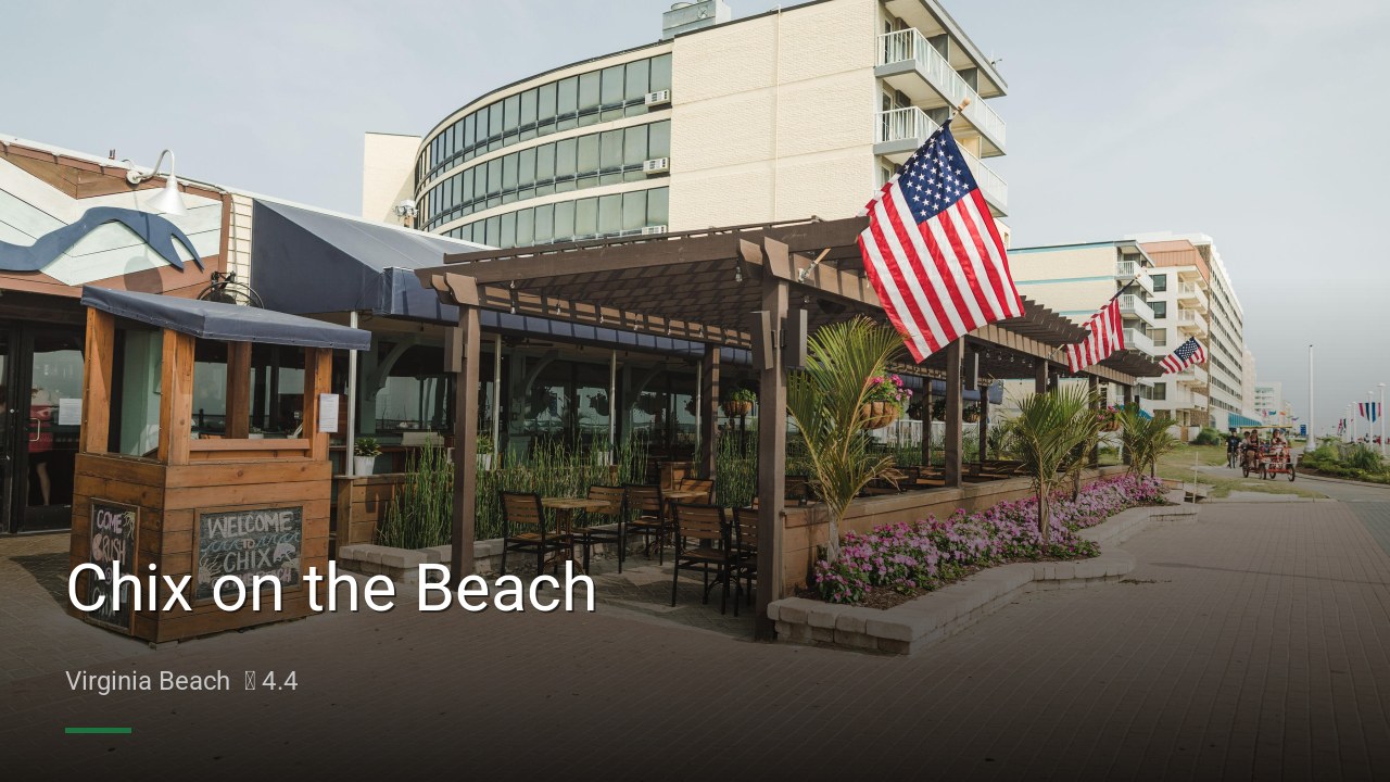 Chix on the Beach - Sports Bars in Virginia Beach