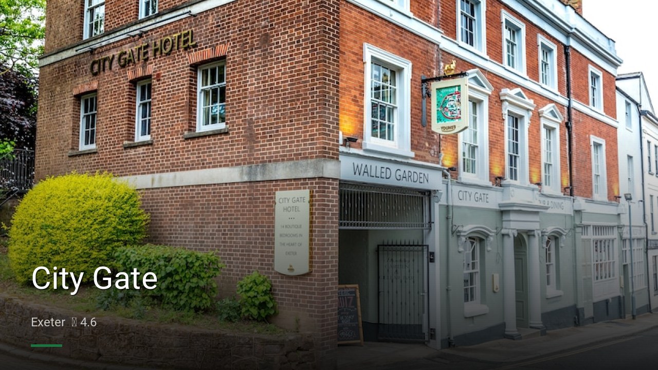City Gate - Sports Bars in Exeter