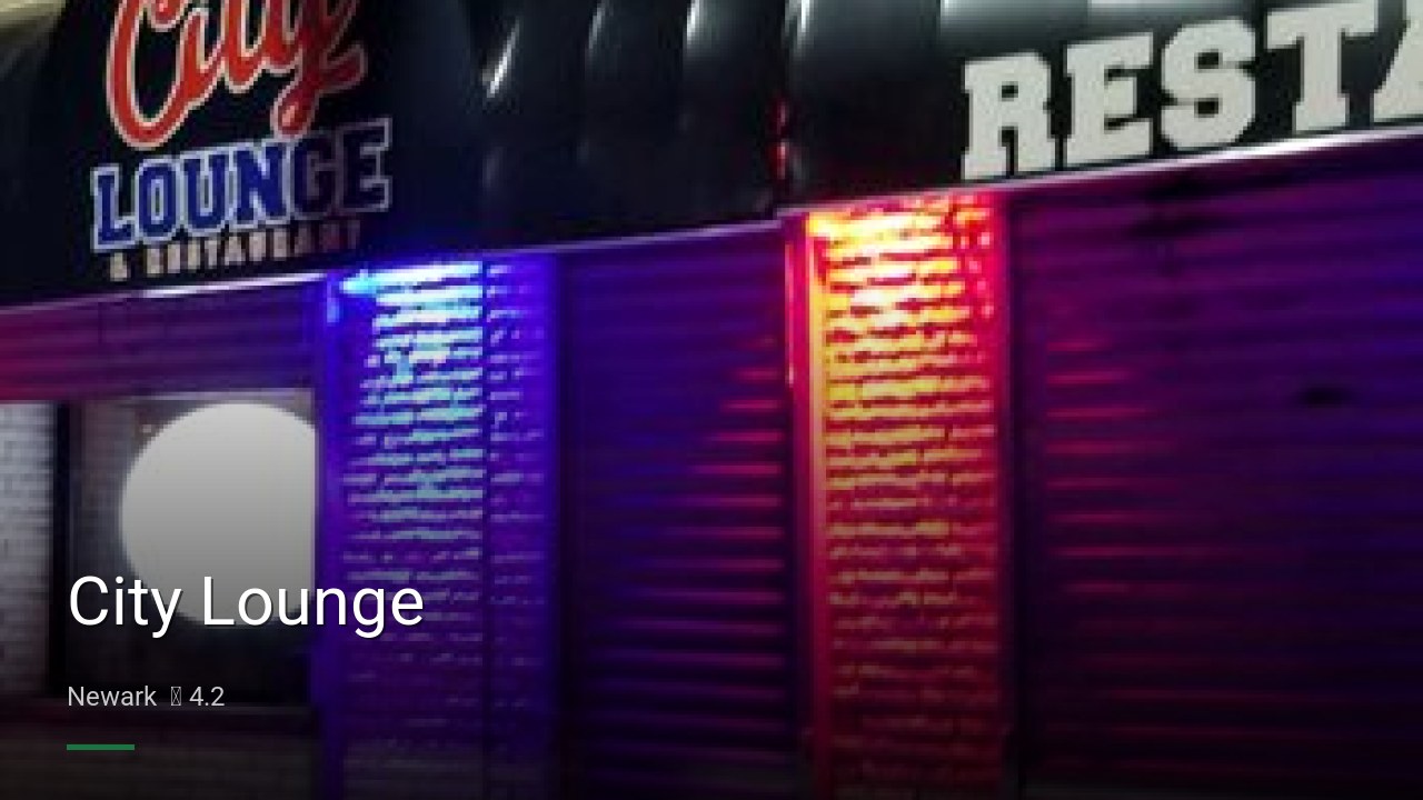 City Lounge - Sports Bars in Newark