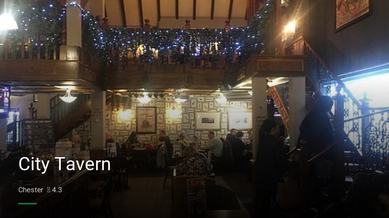 City Tavern - Sports Bars in Chester