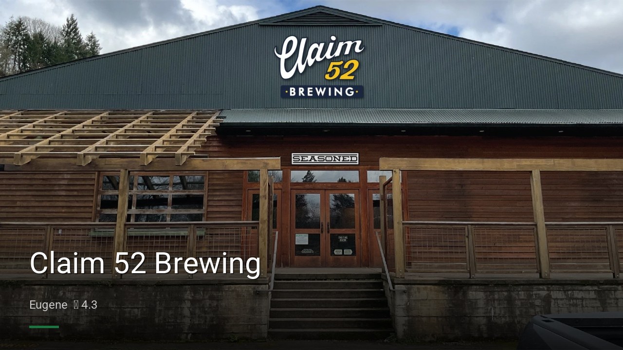 Claim 52 Brewing - Sports Bars in Eugene