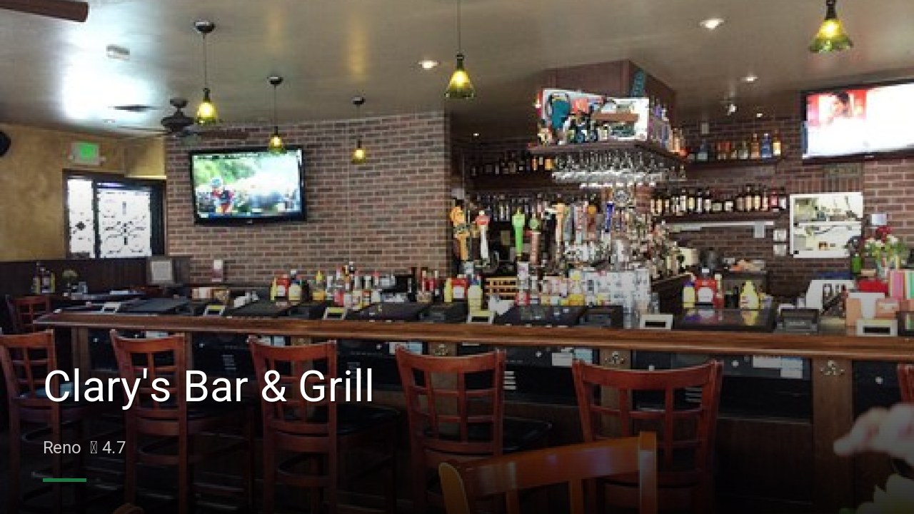 Clary's Bar & Grill - Sports Bars in Reno