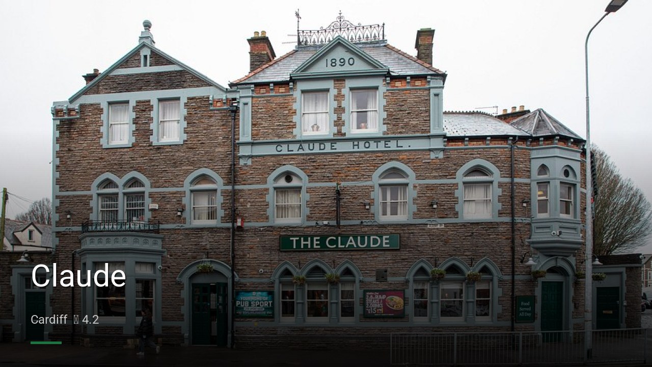 Claude - Sports Bars in Cardiff