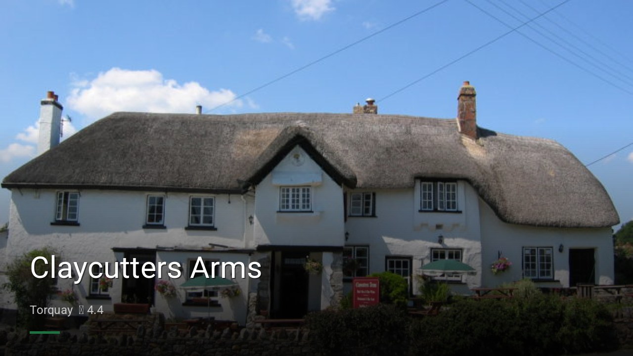 Claycutters Arms - Sports Bars in Torquay