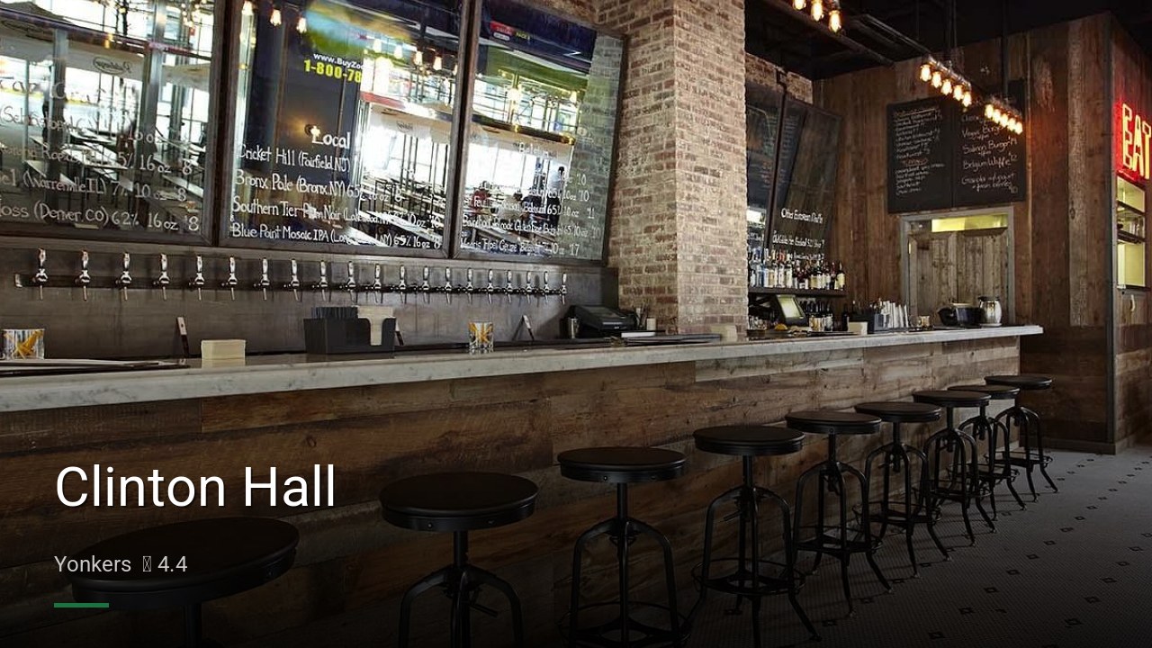 Clinton Hall - Sports Bars in Yonkers