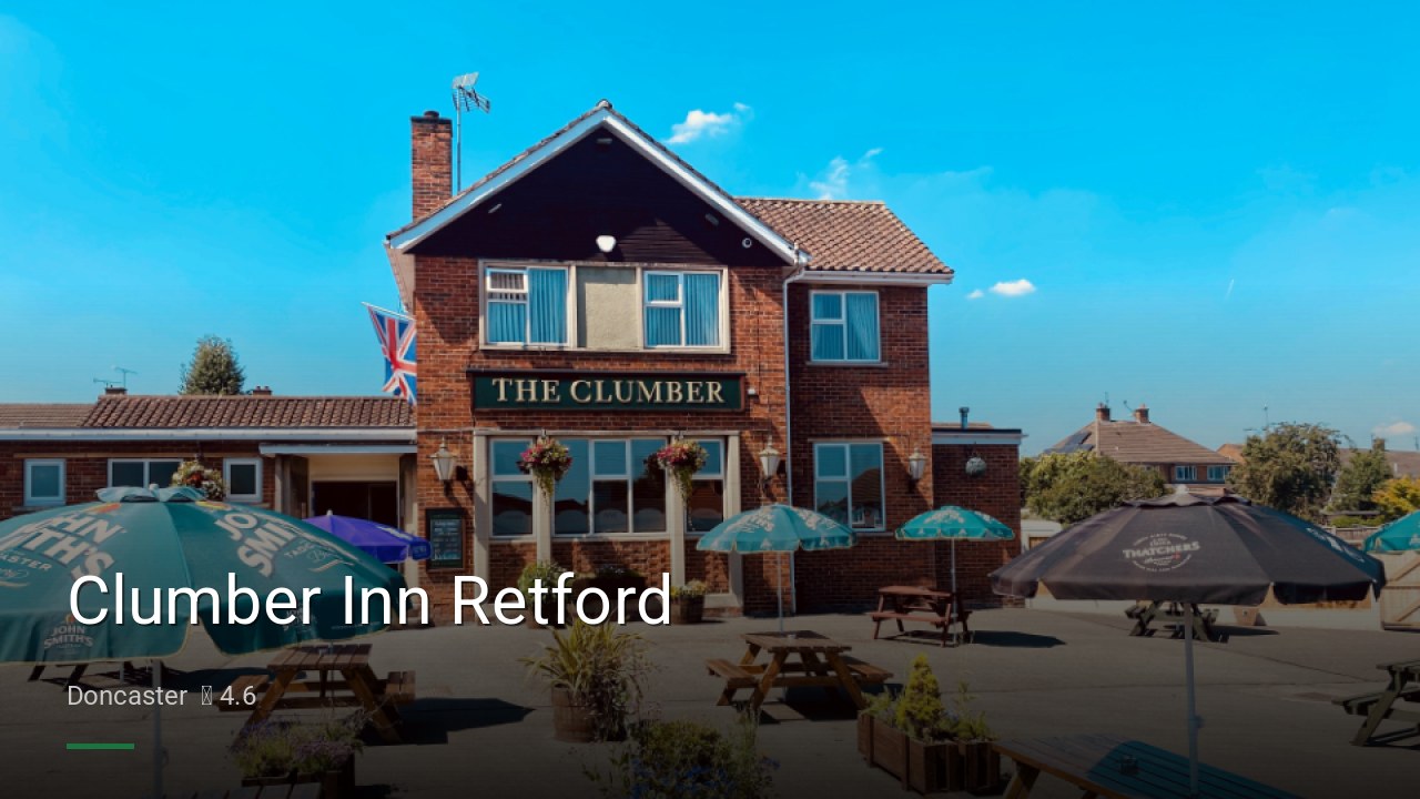Clumber Inn Retford - Sports Bars in Doncaster
