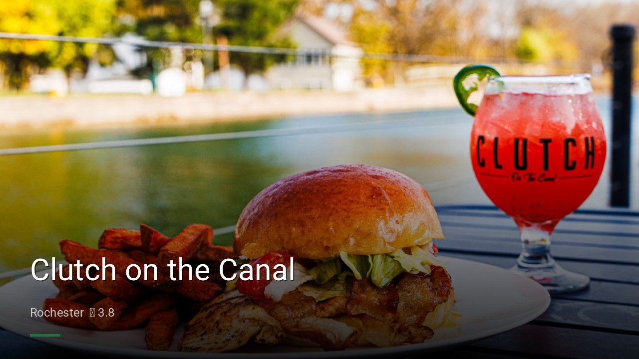 Clutch on the Canal - Sports Bars in Rochester