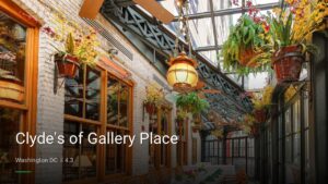 Clyde’s of Gallery Place — Sports bars in Washington DC