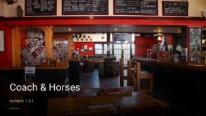 Coach & Horses — Pubs in Norwich