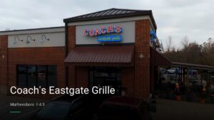 Coach’s Eastgate Grille — Sports bars in Murfreesboro