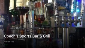 Coach’s Sports Bar & Grill — Sports bars in Fremont