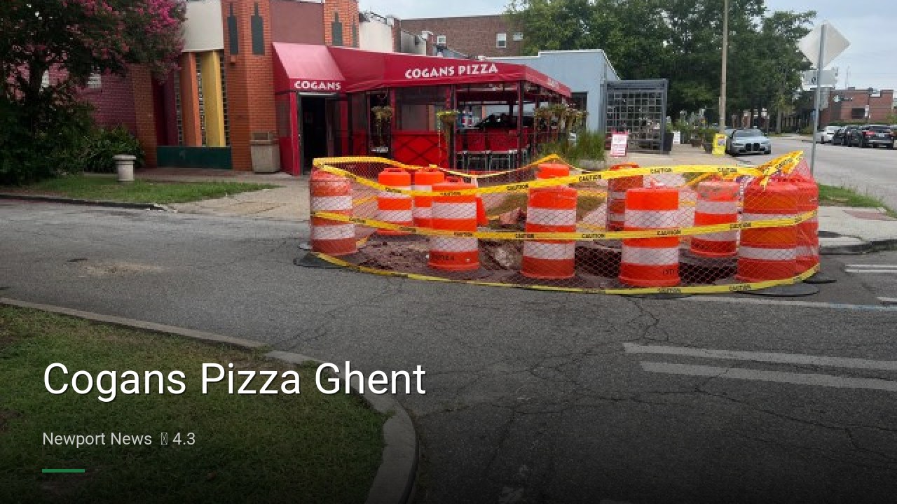 Cogans Pizza Ghent - Sports Bars in Newport News