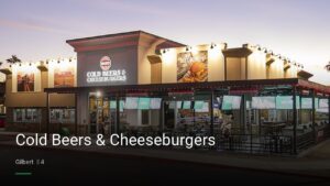 Cold Beers & Cheeseburgers — Sports bars in Gilbert