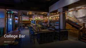 College Bar — Pubs in Aberdeen