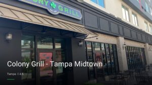 Colony Grill – Tampa Midtown — Sports bars in Tampa
