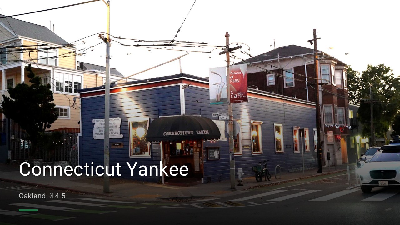 Connecticut Yankee - Sports Bars in Oakland