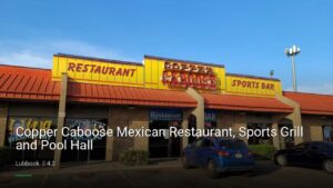 Copper Caboose Mexican Restaurant, Sports Grill and Pool Hall — Sports bars in Lubbock