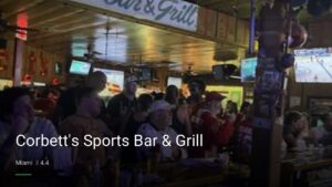 Corbett’s Sports Bar & Grill — Sports bars in Miami