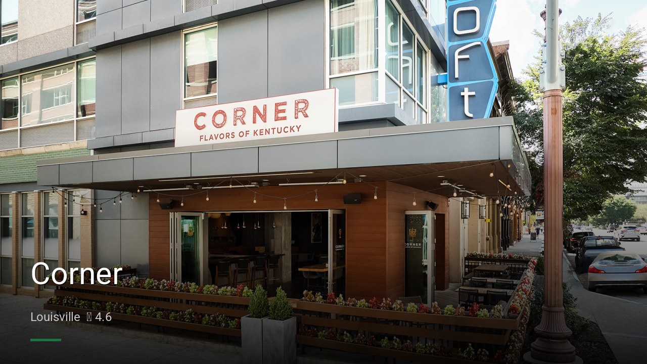 Corner - Sports Bars in Louisville