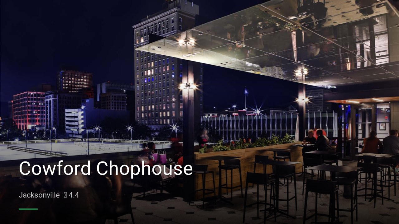 Cowford Chophouse - Sports Bars in Jacksonville