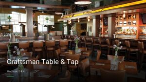 Craftsman Table & Tap — Sports bars in Madison