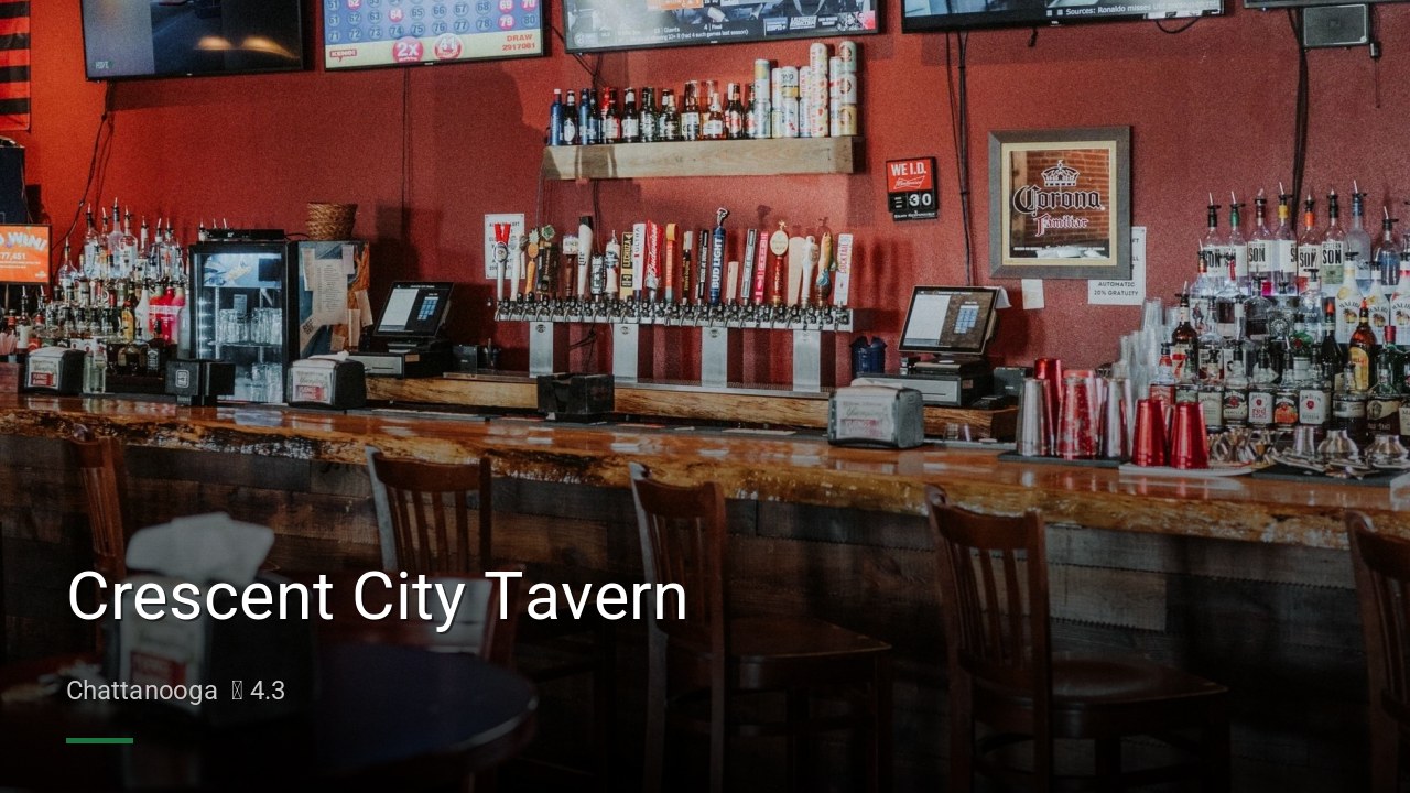 Crescent City Tavern - Sports Bars in Chattanooga