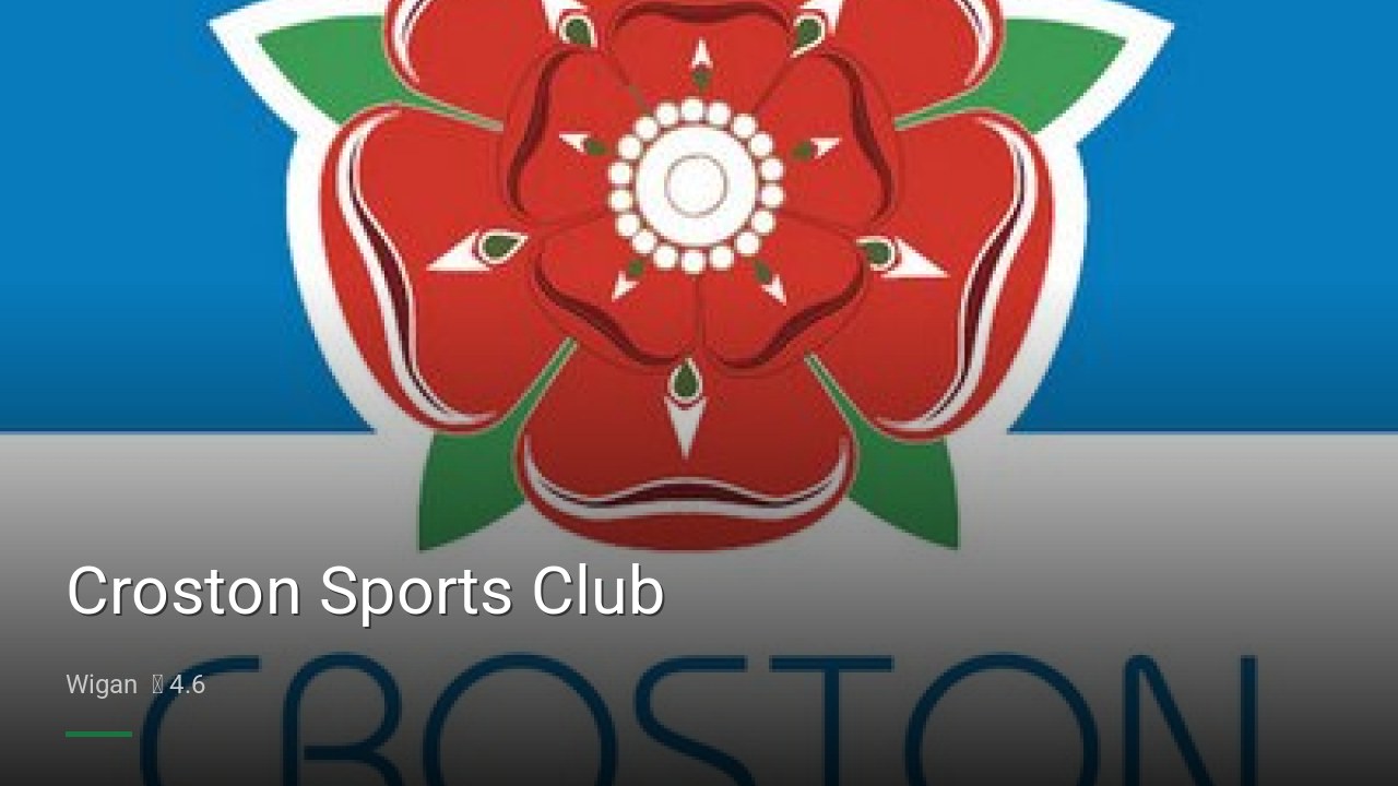 Croston Sports Club - Sports Bars in Wigan