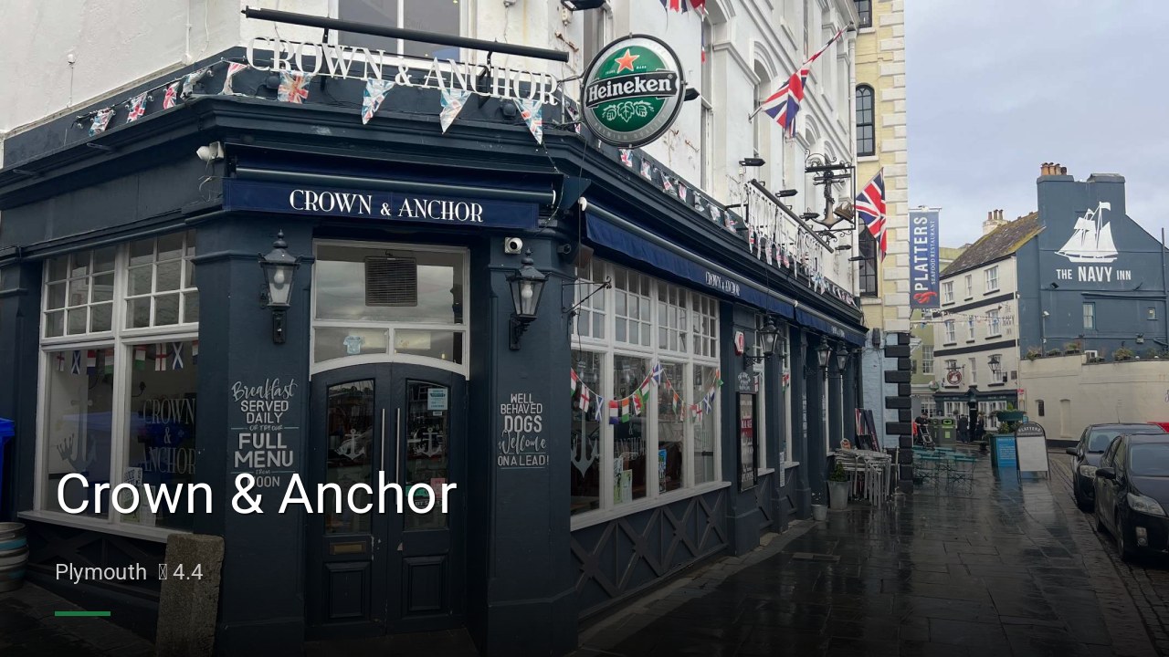 Crown & Anchor - Sports Bars in Plymouth