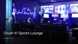 Crush It! Sports Lounge — Sports bars in Arlington