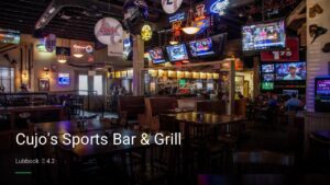 Cujo’s Sports Bar & Grill — Sports bars in Lubbock