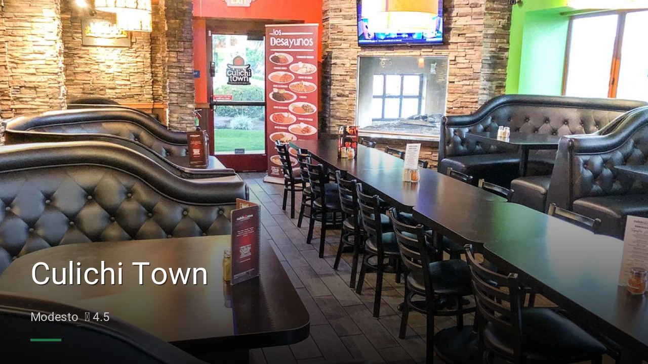 Culichi Town - Sports Bars in Modesto
