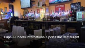 Cups & Cheers International Sports Bar Restaurant — Sports bars in St. Paul