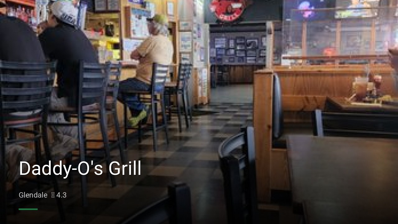 Daddy-O's Grill - Sports Bars in Glendale