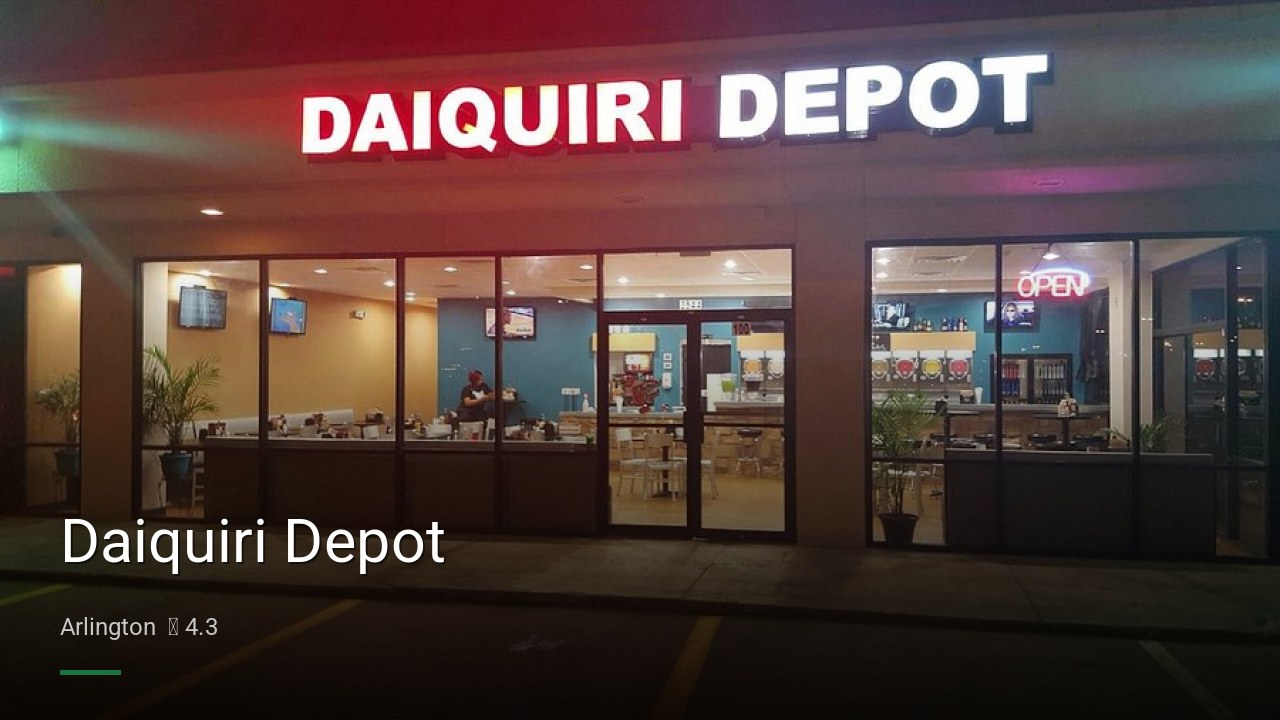 Daiquiri Depot - Sports Bars in Arlington