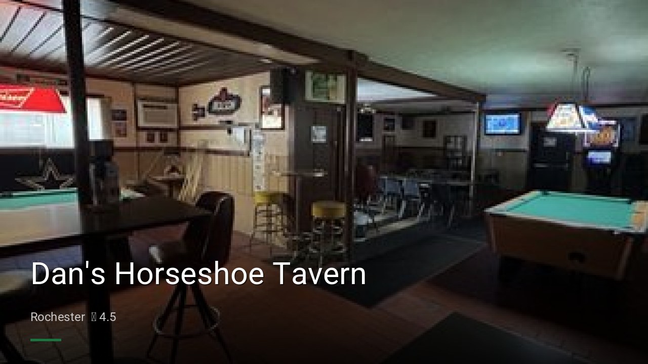 Dan's Horseshoe Tavern - Sports Bars in Rochester