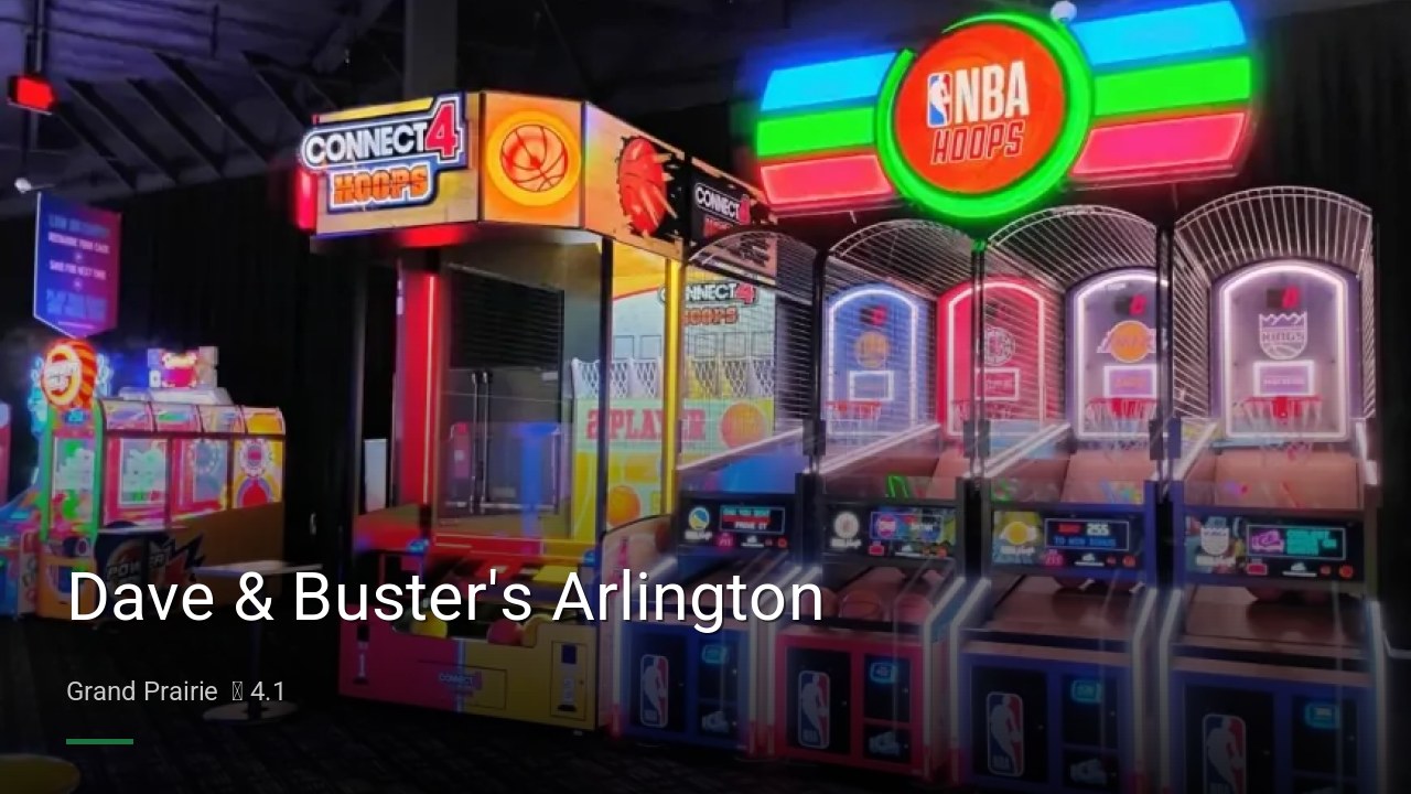 Dave & Buster's Arlington - Sports Bars in Grand Prairie