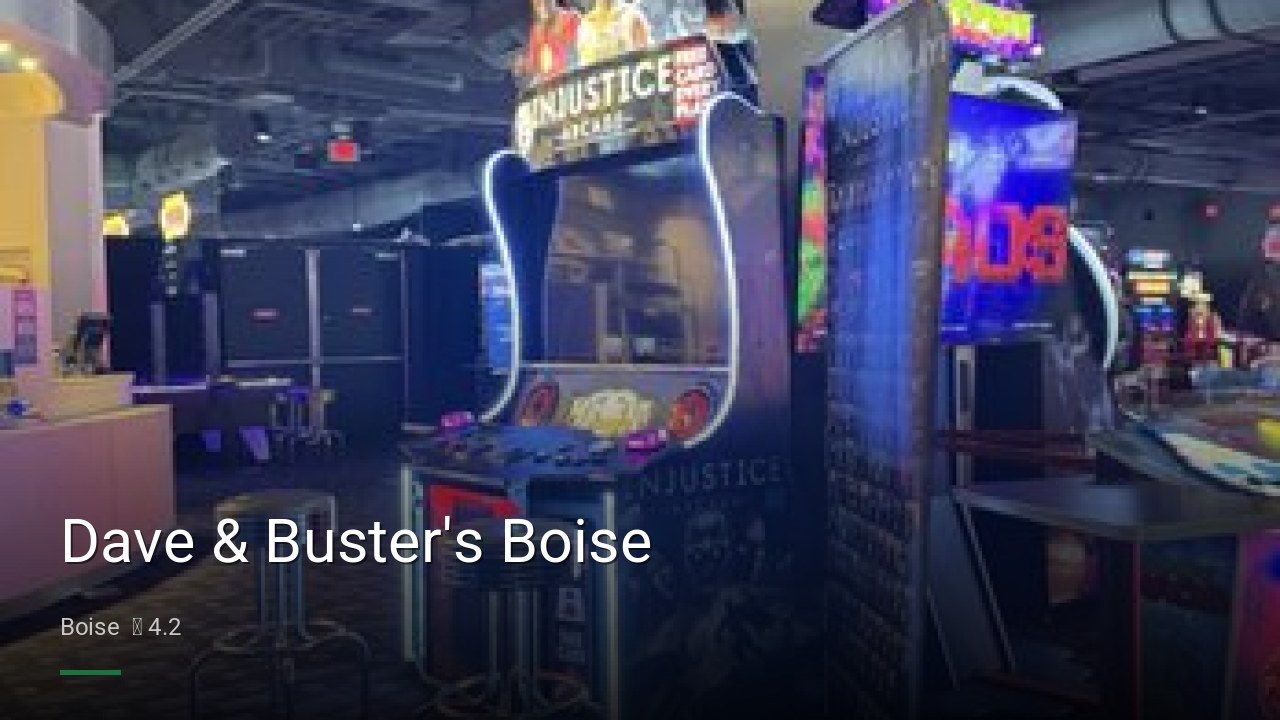 Dave & Buster's Boise - Sports Bars in Boise
