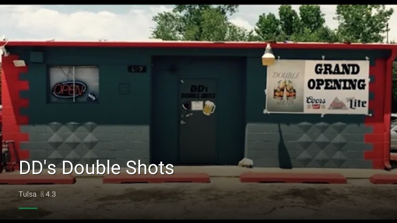 DD's Double Shots - Sports Bars in Tulsa