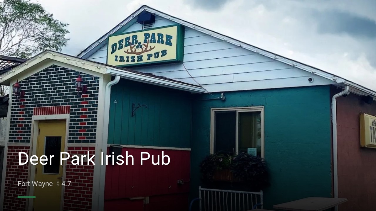 Deer Park Irish Pub - Sports Bars in Fort Wayne