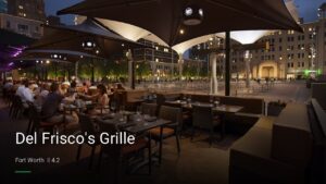 Del Frisco’s Grille — Sports bars in Fort Worth