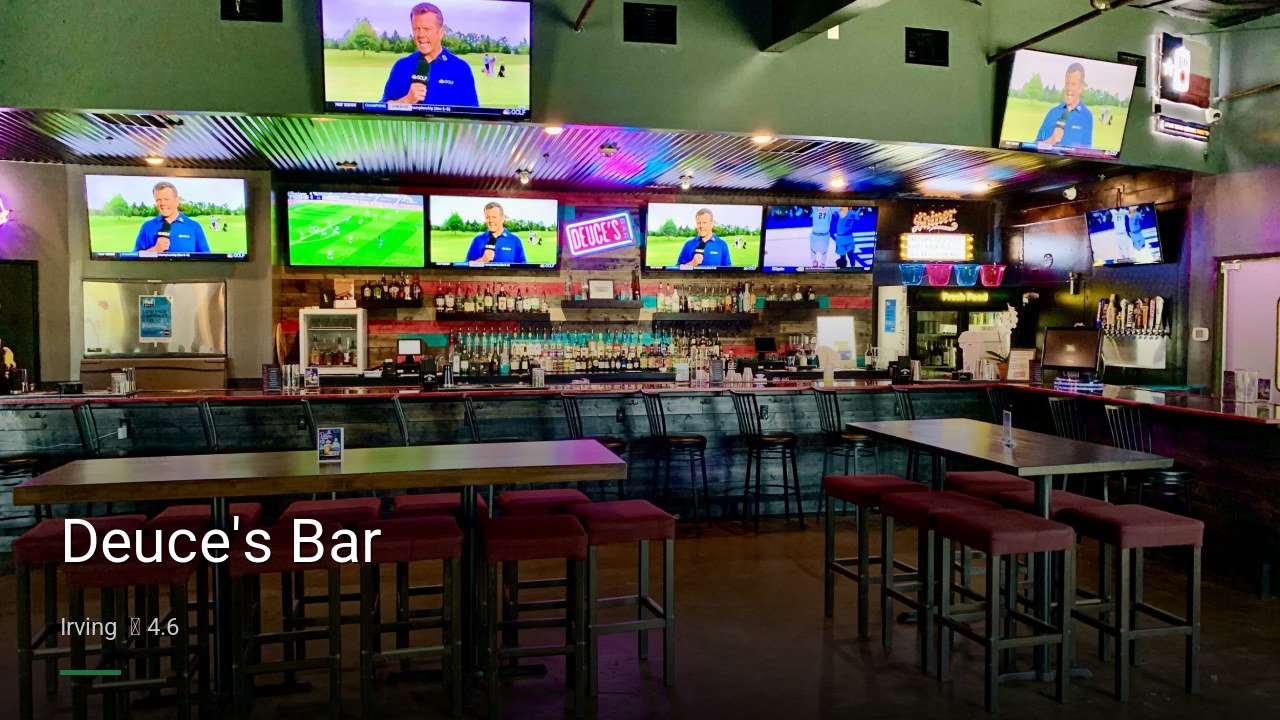 Deuce's Bar - Sports Bars in Irving