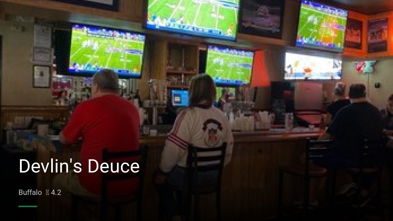Devlin's Deuce - Sports Bars in Buffalo