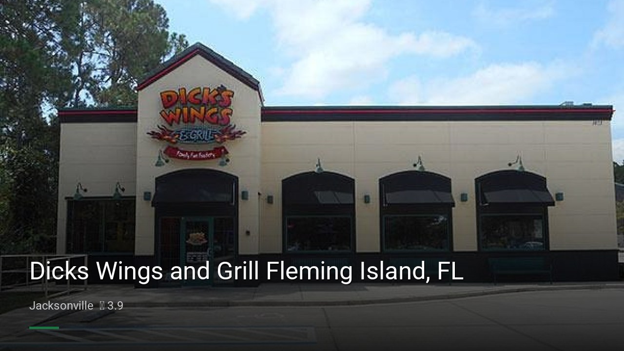 Dicks Wings and Grill Fleming Island, FL - Sports Bars in Jacksonville