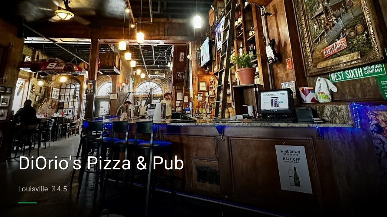 DiOrio's Pizza & Pub - Sports Bars in Louisville