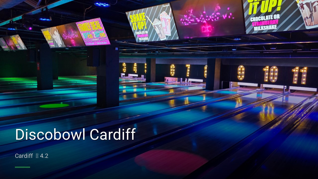 Discobowl Cardiff - Sports Bars in Cardiff