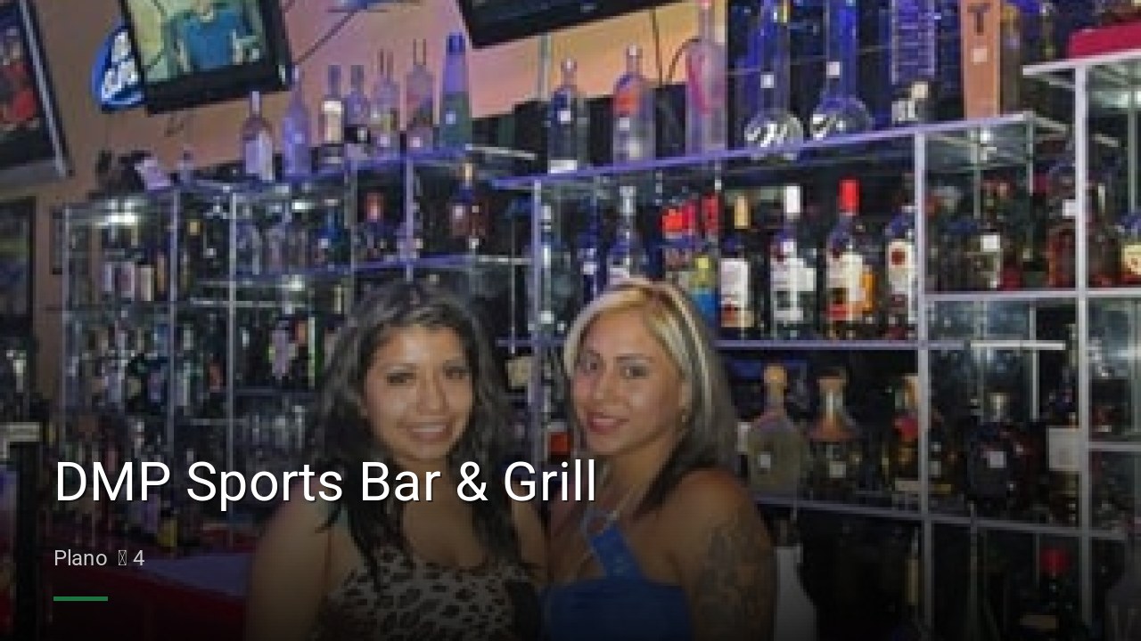 DMP Sports Bar & Grill - Sports Bars in Plano