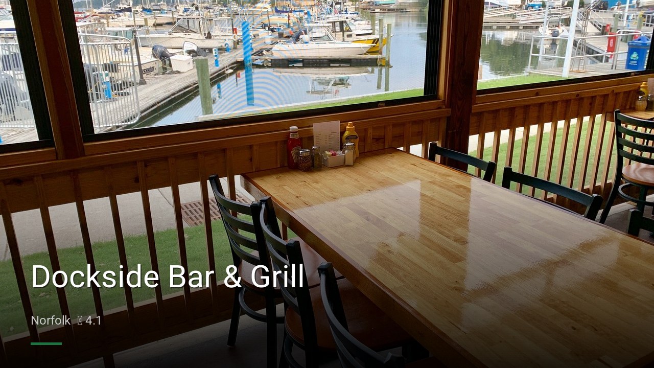 Dockside Bar & Grill - Sports Bars in Norfolk