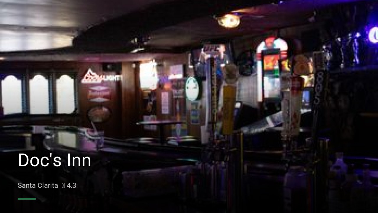 Doc's Inn - Sports Bars in Santa Clarita