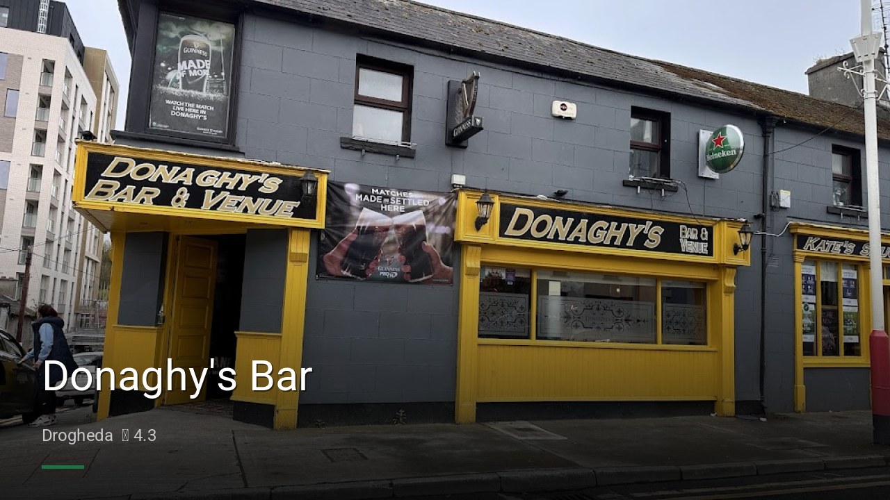 Donaghy's Bar - Sports Bars in Drogheda