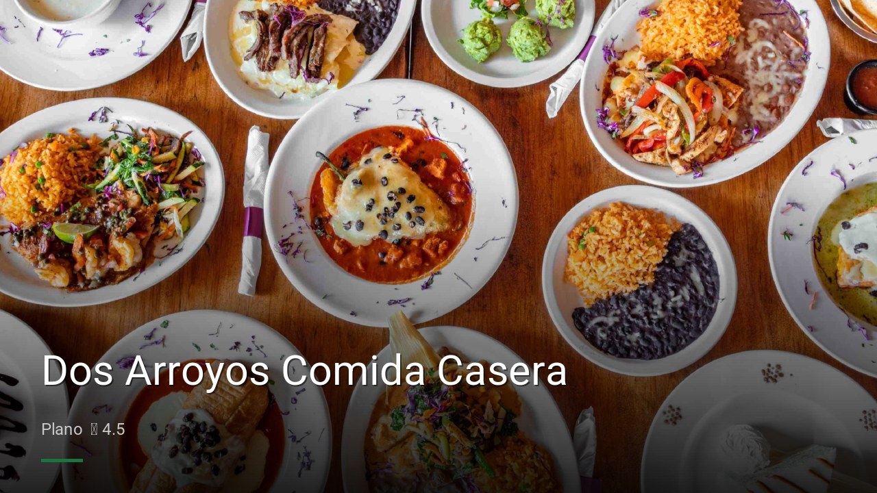 Dos Arroyos Comida Casera - Sports Bars in Plano
